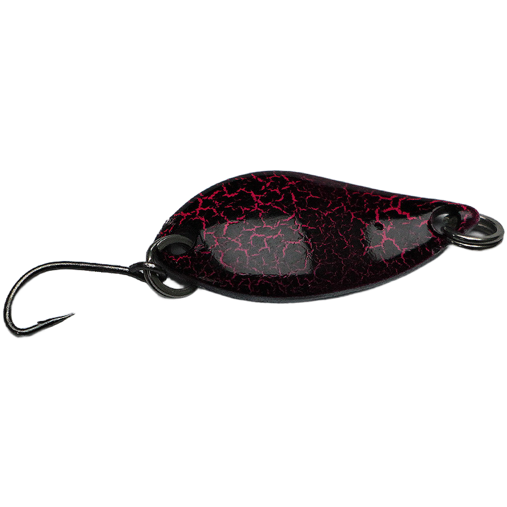 Spoon Lure Metal Spinner Spoon-shaped Action High Reflectivity Razor-point Hook