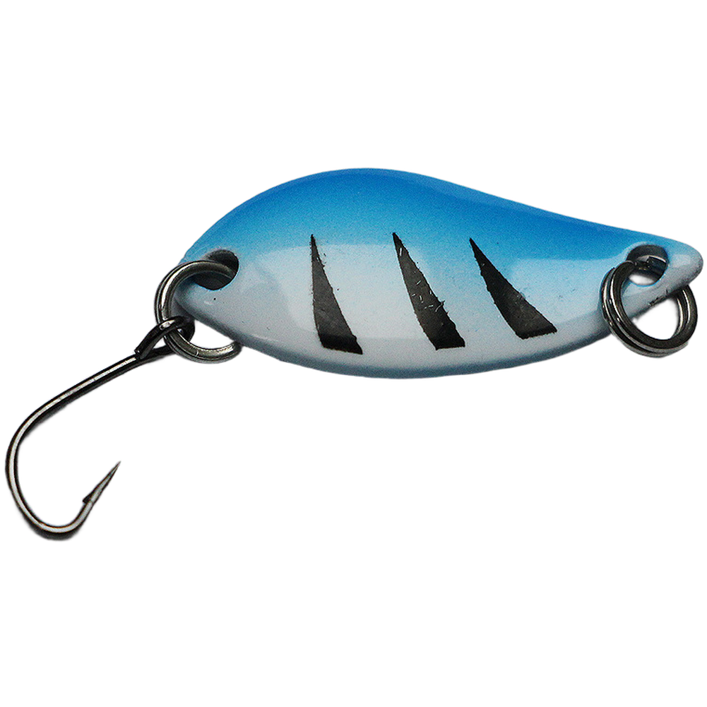 Spoon Lure Metal Spinner Spoon-shaped Action High Reflectivity Razor-point Hook