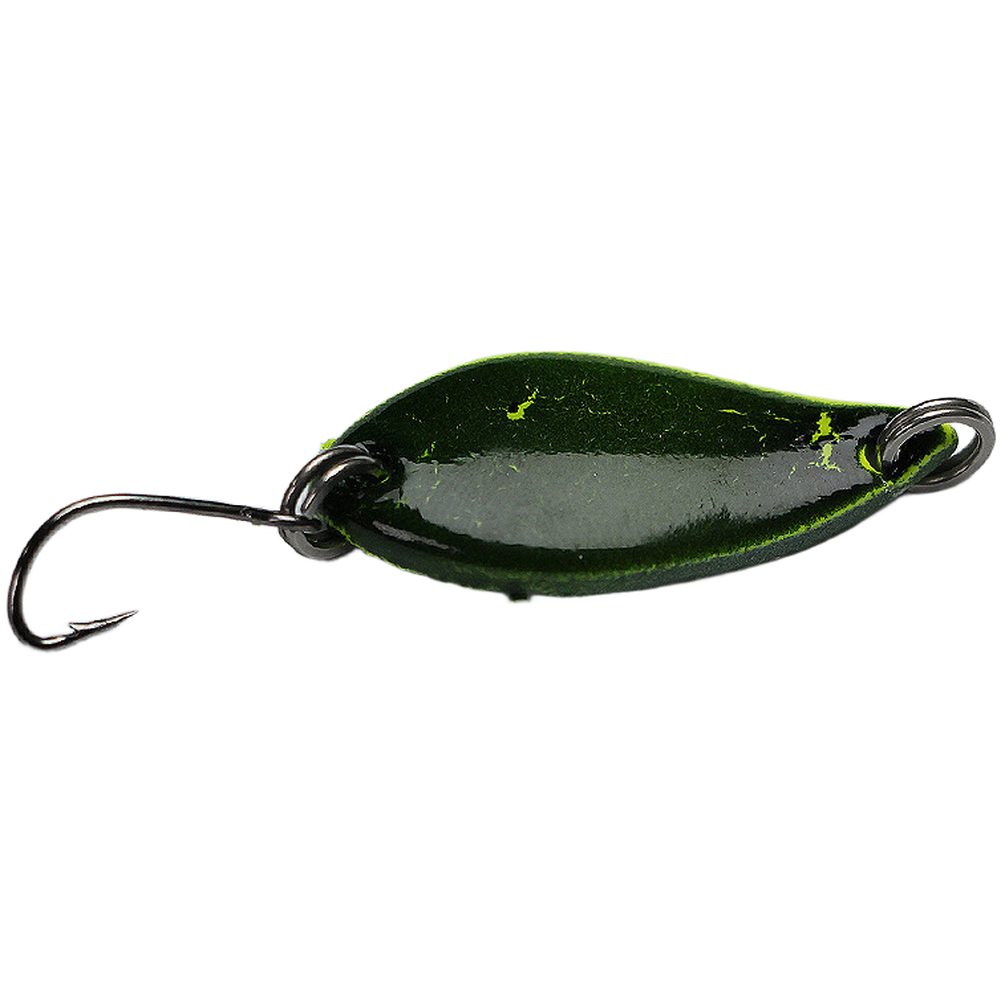 Spoon Lure Metal Spinner Spoon-shaped Action High Reflectivity Razor-point Hook
