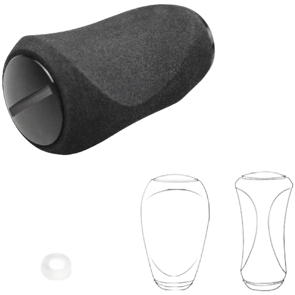 Replacement Part Fishing Reel Knob EVA Material Grip Optimized Grip Dimensions