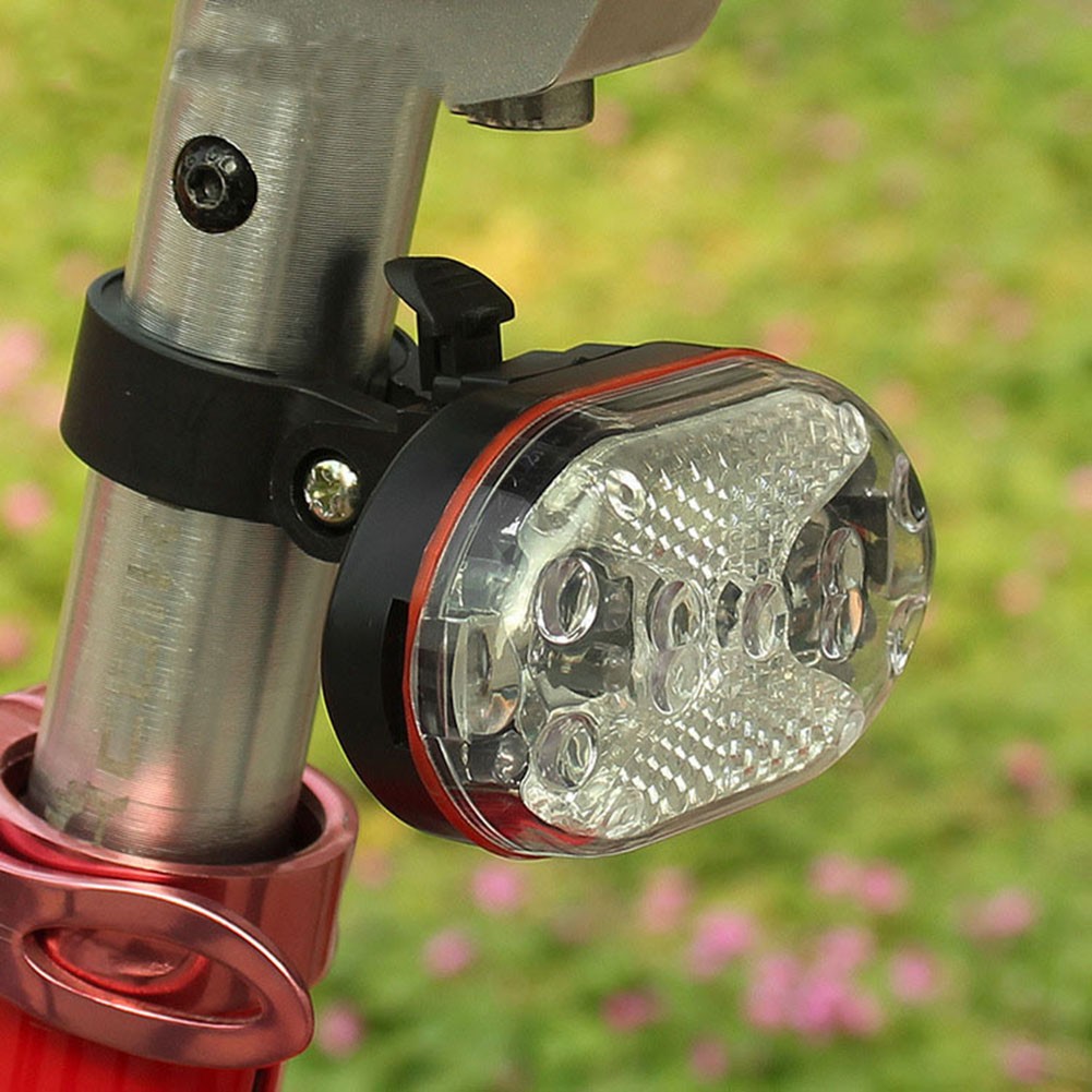 Mountain Bike LED Taillight with Multiple Modes Steady Flashing Breathing