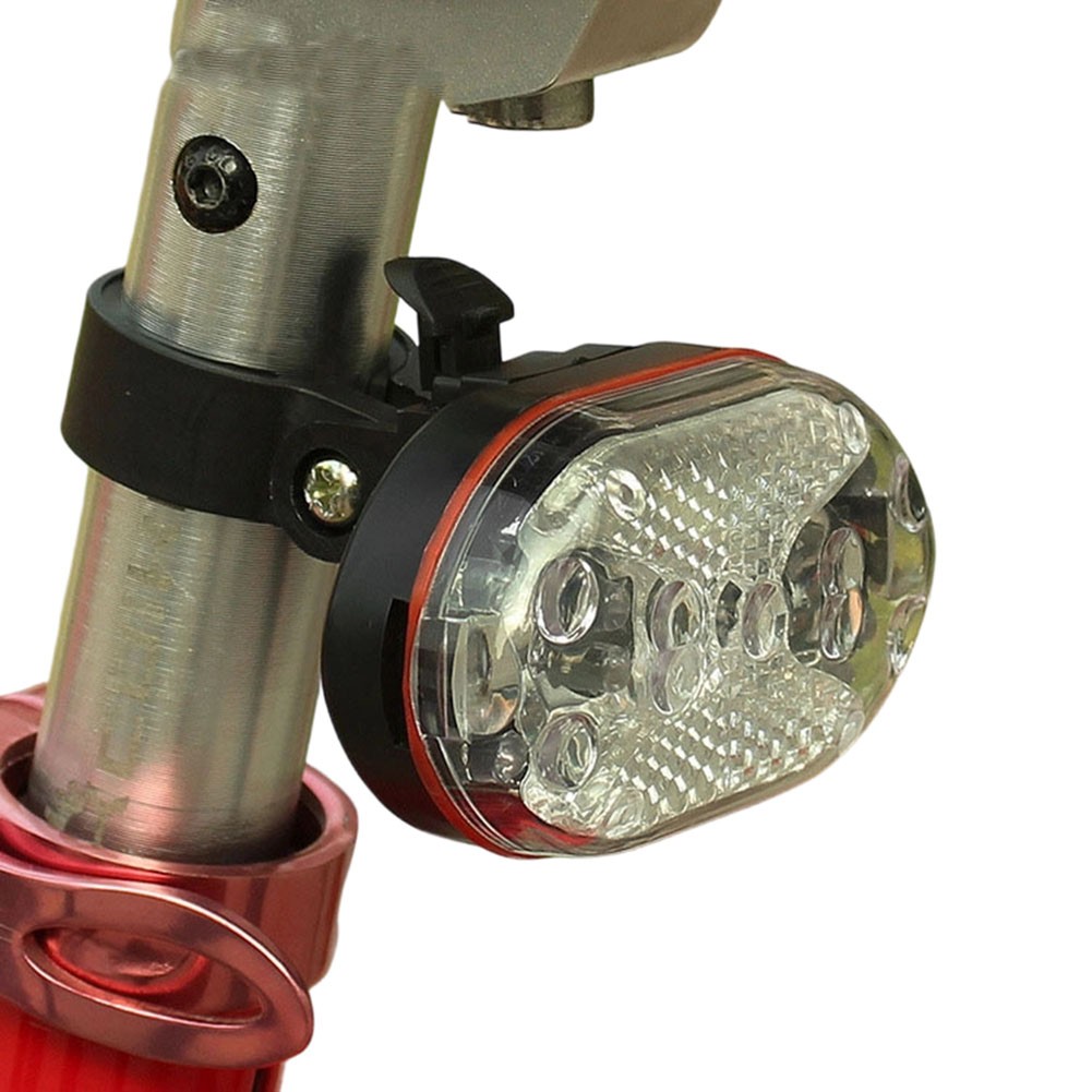 Mountain Bike LED Taillight with Multiple Modes Steady Flashing Breathing