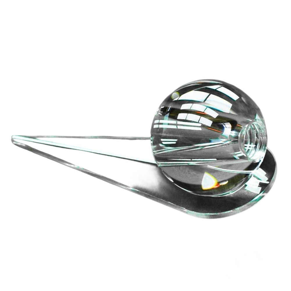 Snooker and Pool Shot Practice Tool - Clear 58mm Disc with Dual Bore Sizes
