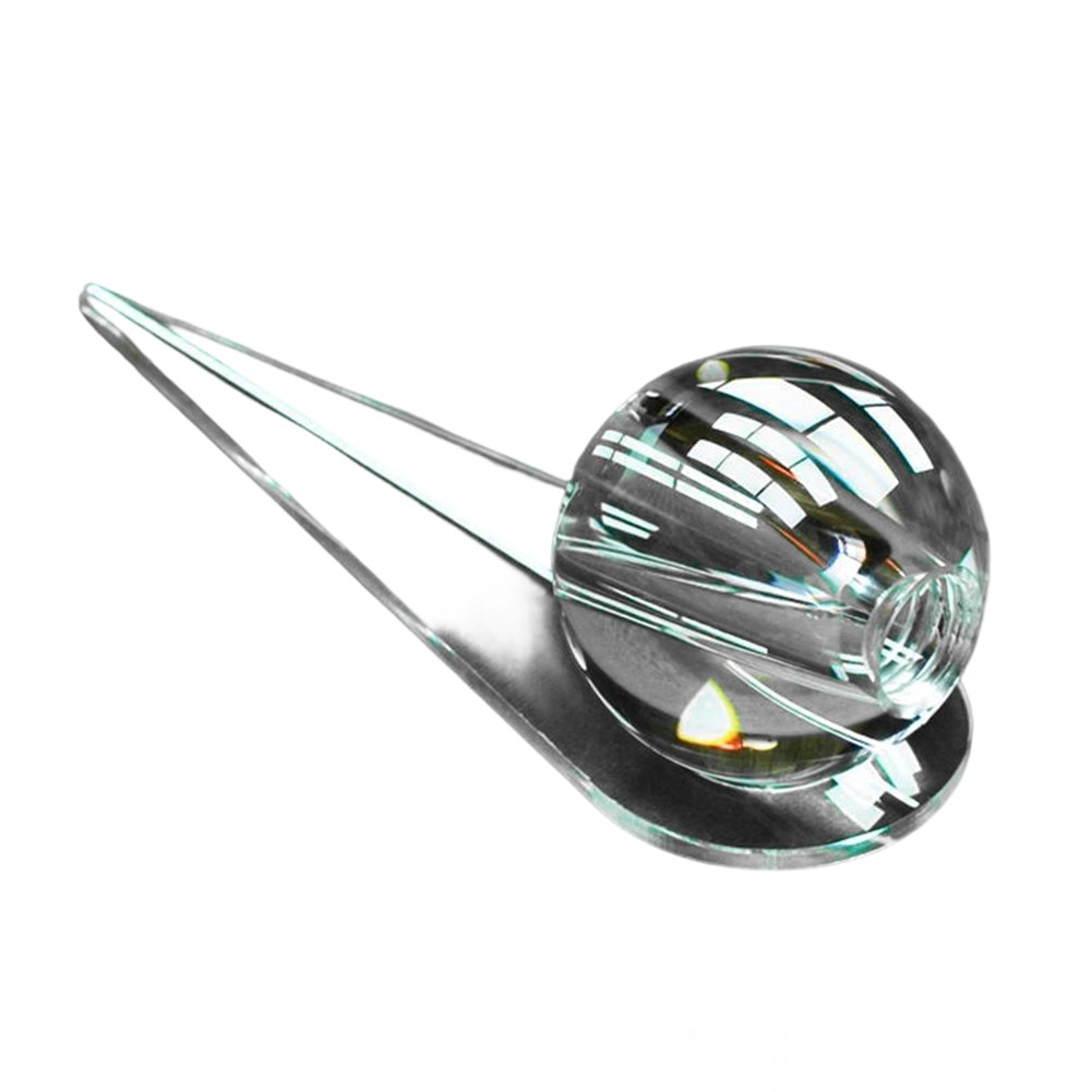 Snooker and Pool Shot Practice Tool - Clear 58mm Disc with Dual Bore Sizes