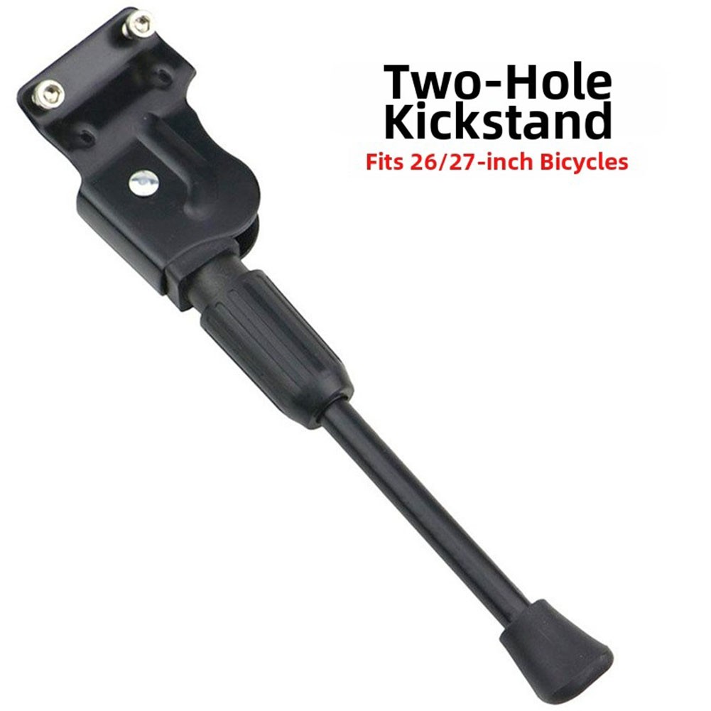 Bike Tripod Stand with Two Hole Edge Bracket for Secure Bicycle Storage