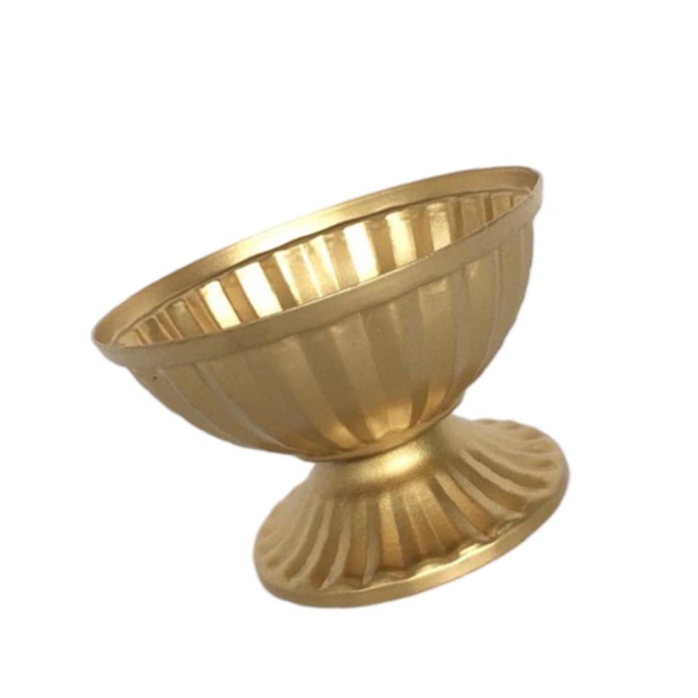 European Style Iron Flower Pot Candlestick for Living Room Bedroom Decor