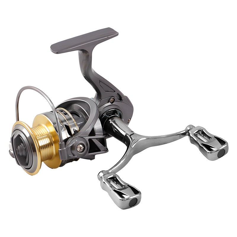 Metal Fixed Spool Reel with Anti Backlash Design Shallow Spool OK1000-OK7000