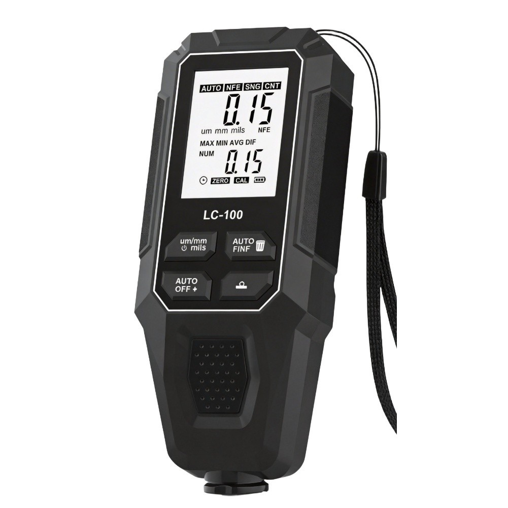 Digital Coating Gauge 0-2000um for Steel Aluminum Substrates Detection