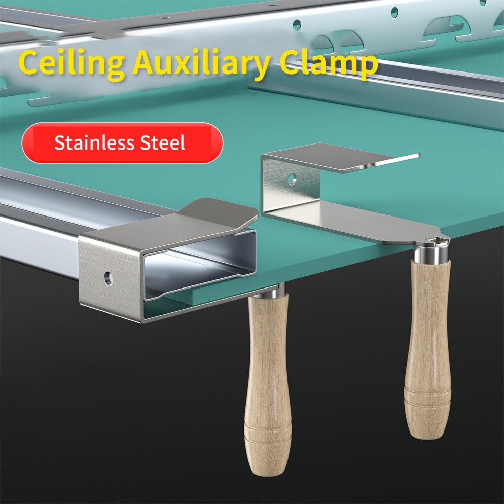 Installation Clamp Ceiling Clamp Secure Temporary Fixing Easy Adjustment