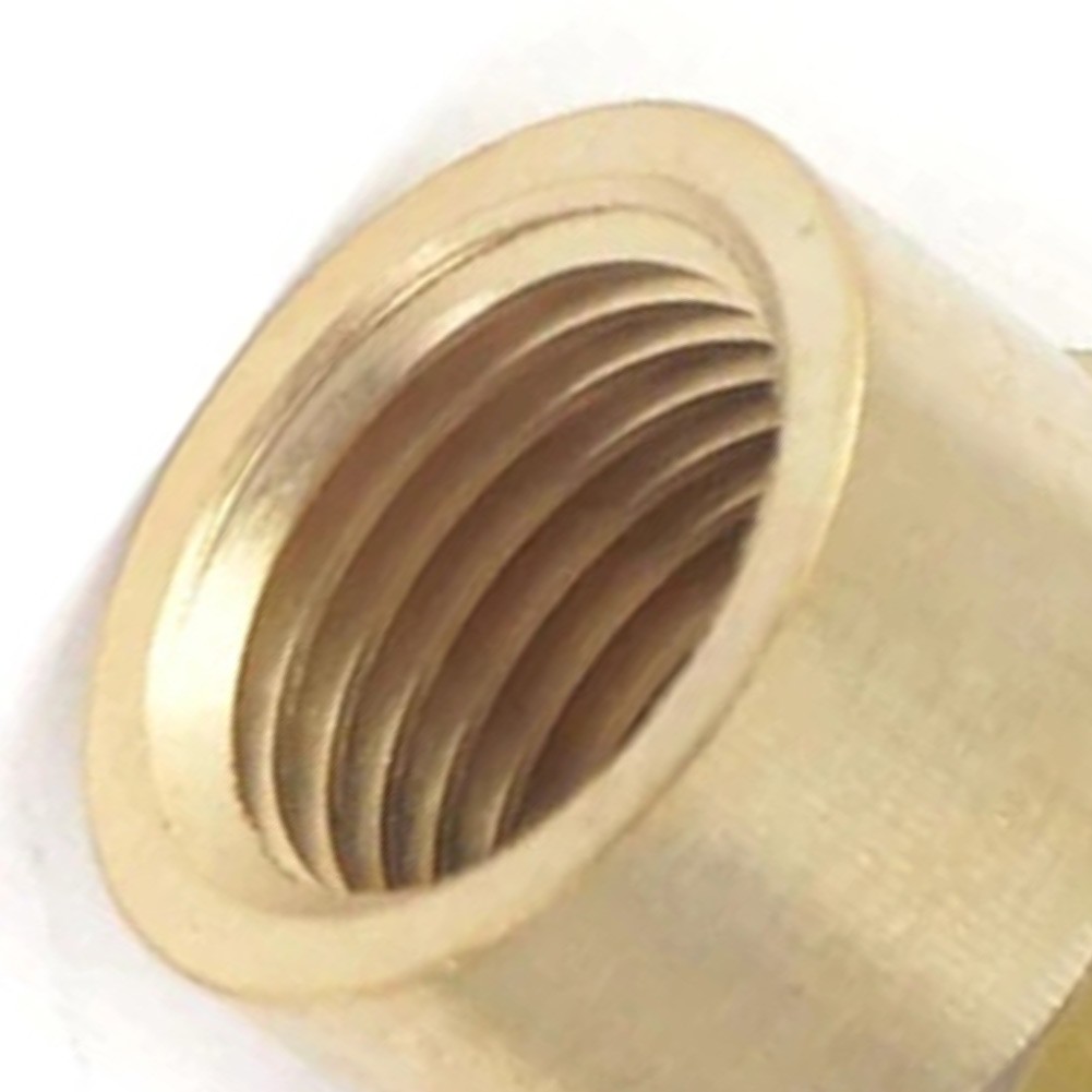 Brass Pipe Coupler 5/8-18RH Hex Nipple Reducer for Refrigeration Lines