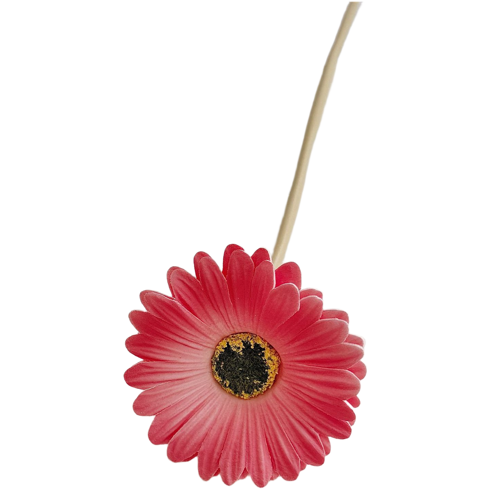 Realistic PU Gerbera Daisy Artificial Flowers for Home For Wedding Decor