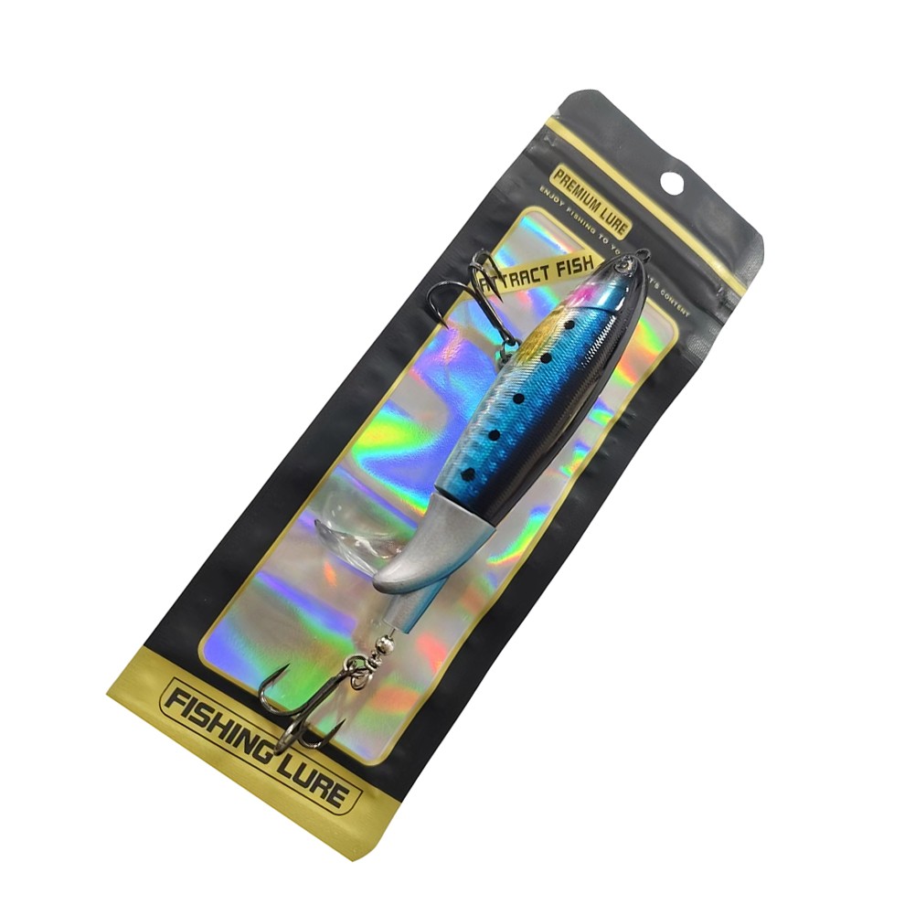 Realistic Swimming Movement Floating Hard Bait Fishing Lure 6066 Triple Hook