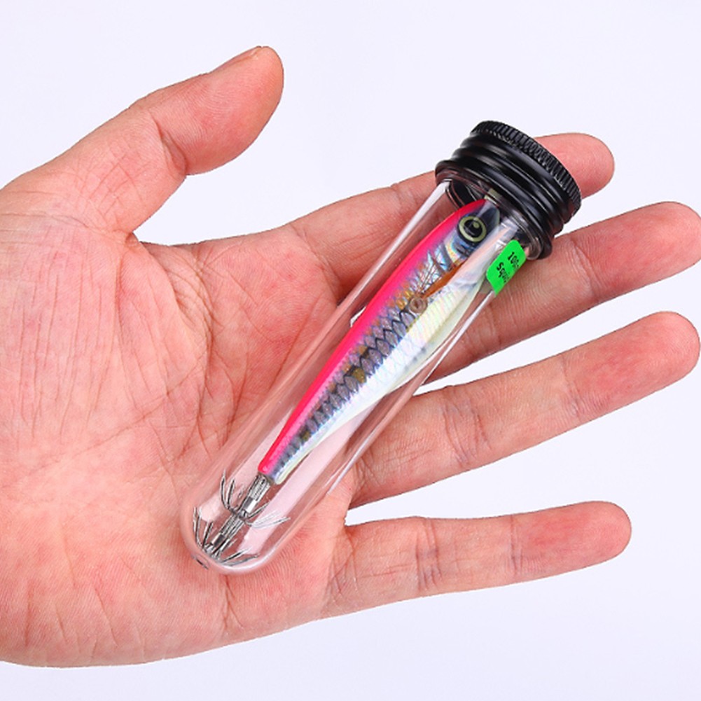 10cm 10.7g Slow Sinking Shrimp Squid Lure with Vibration and Sound for Octopus