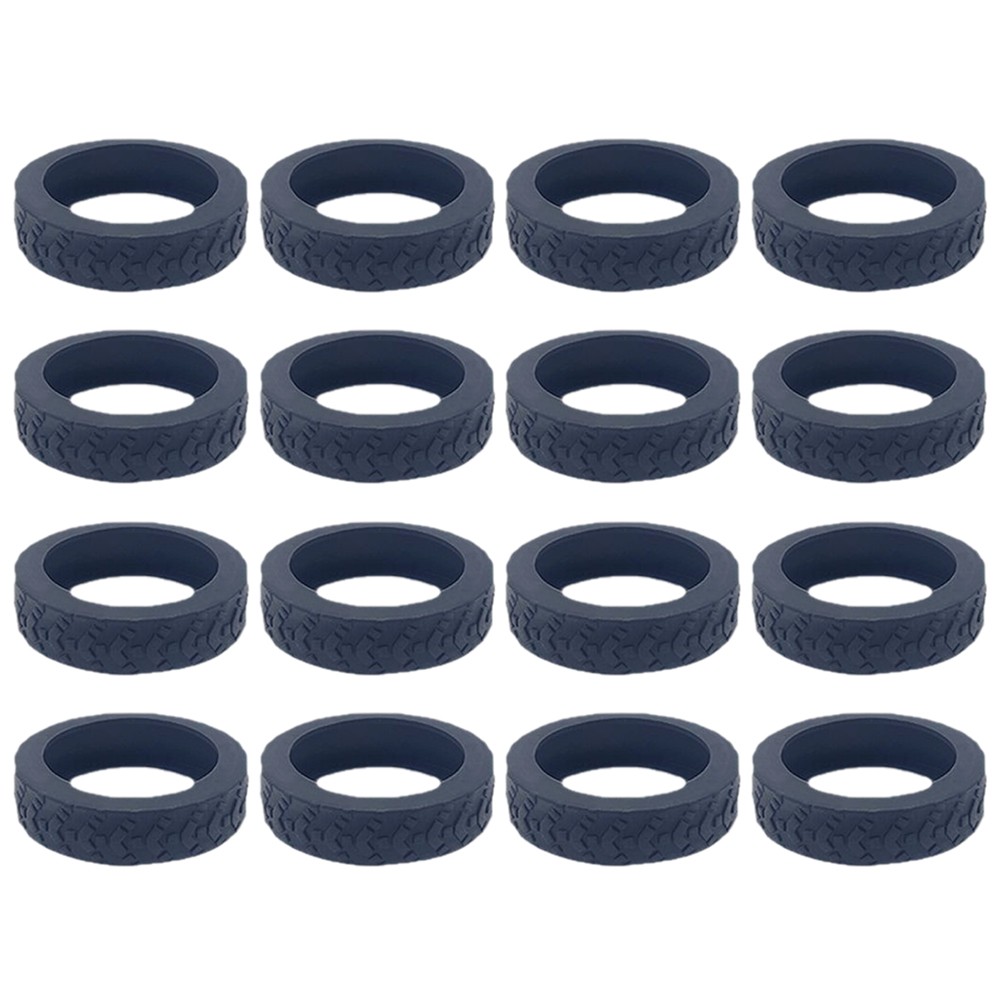 Baggage Protector Luggage Wheel Covers Noise Reduction Design Fits Double Wheels