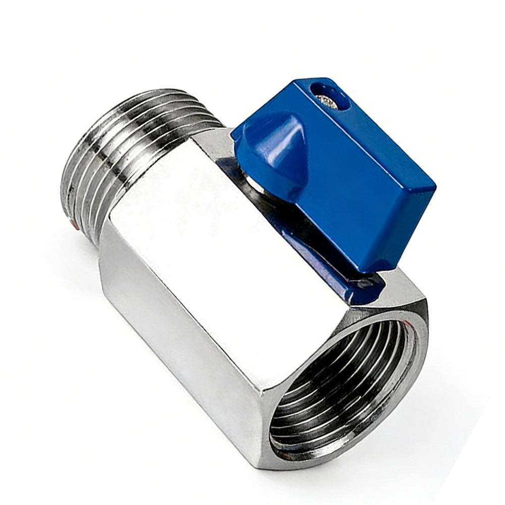Compact Ball Valve 304 Stainless Valve Rust Resistant Seamless Operation