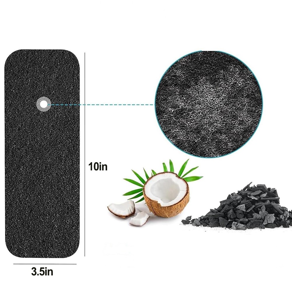 Activated Carbon Fan Blade Filter Smell Elimination Sturdy Construction