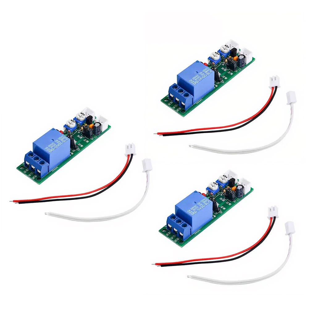 For Aquarium Control Time Delay Relay Multi-voltage Module DC 5V/12V/24V