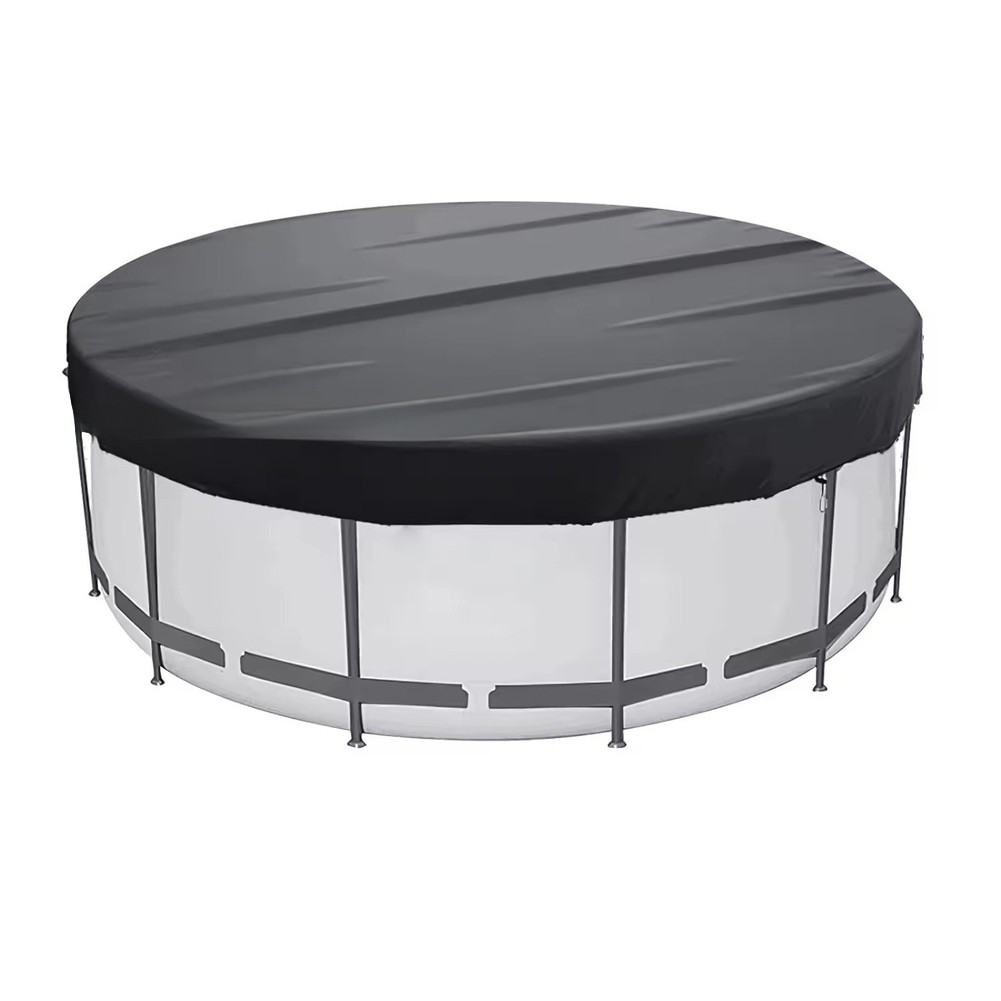 Sturdy Lightweight Pool Cover for Round Pools 4FT 6FT 8FT 10FT 12FT 15FT