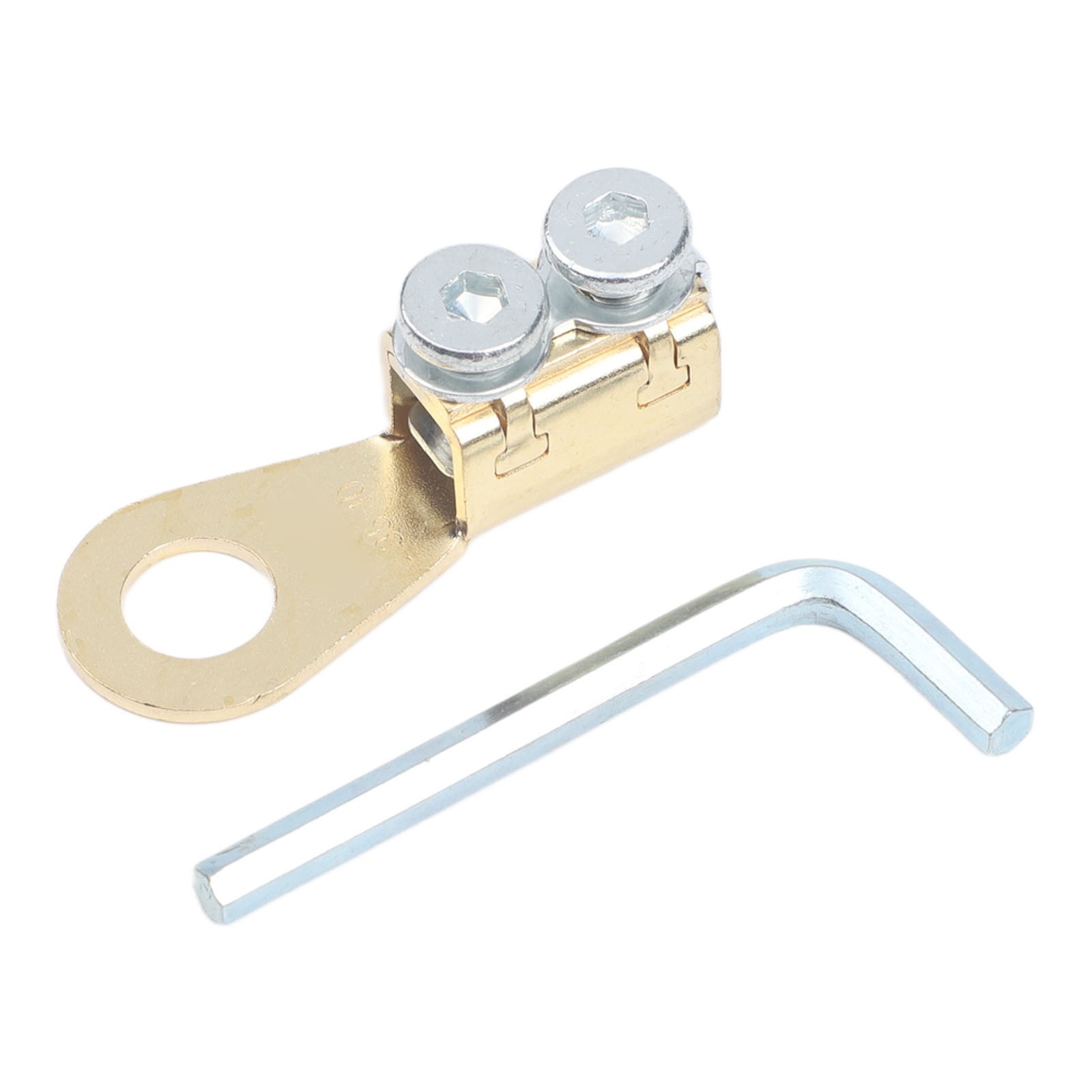 Brass Terminal Blocks for Cars Vans Trucks Motorhomes with Wrench Tool