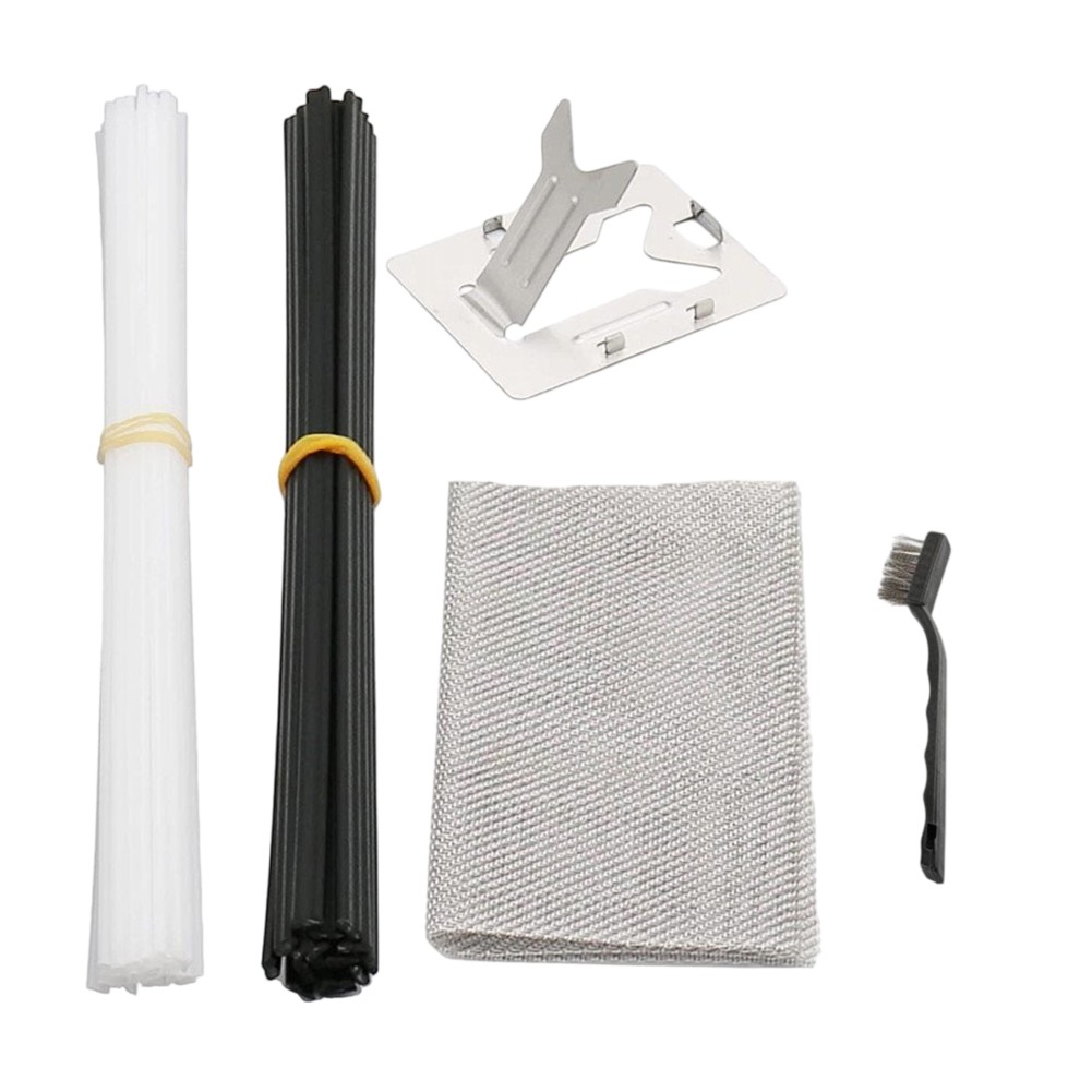 Auto Bumper Repair Plastic Welding Kit Includes Welding Mesh Standard Rod Sizes