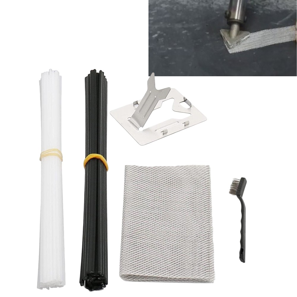 Auto Bumper Repair Plastic Welding Kit Includes Welding Mesh Standard Rod Sizes