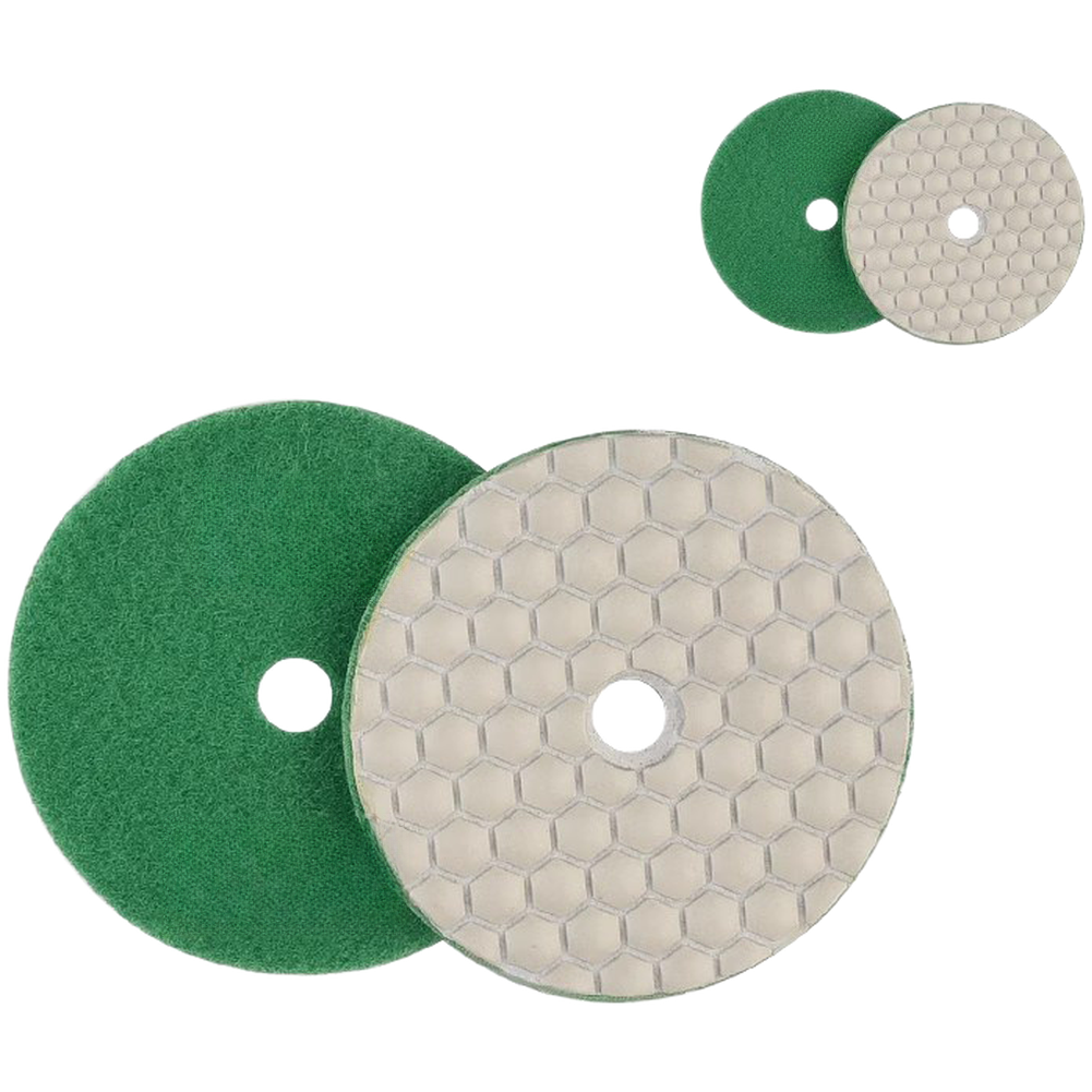 3 Inch 4 Inch Diamond Polishing Pads for Marble Granite 8cm x 8cm x 0.3cm