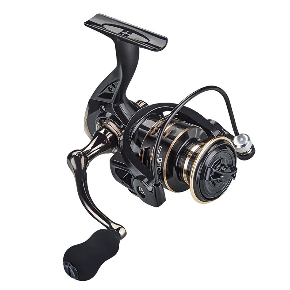 Fishing Reel 2000-7000 Size Range 5.2:1 Gear Ratio Hard Pulling Design