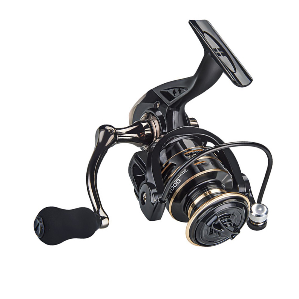 Fishing Reel 2000-7000 Size Range 5.2:1 Gear Ratio Hard Pulling Design