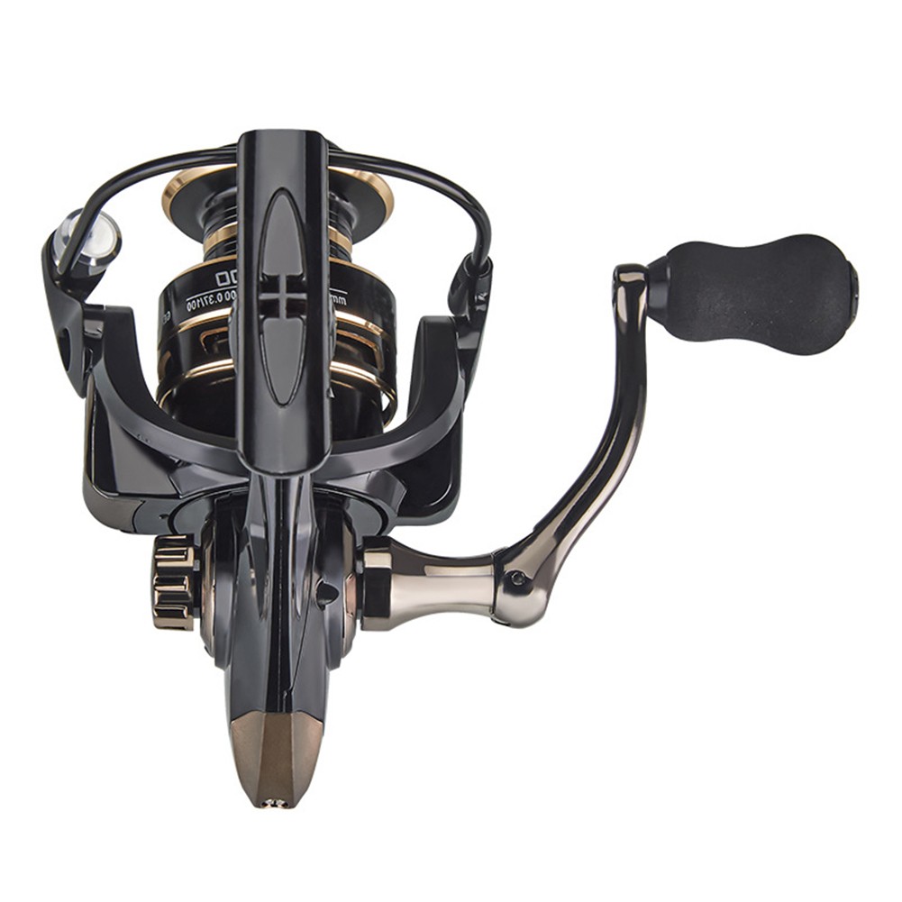 Fishing Reel 2000-7000 Size Range 5.2:1 Gear Ratio Hard Pulling Design