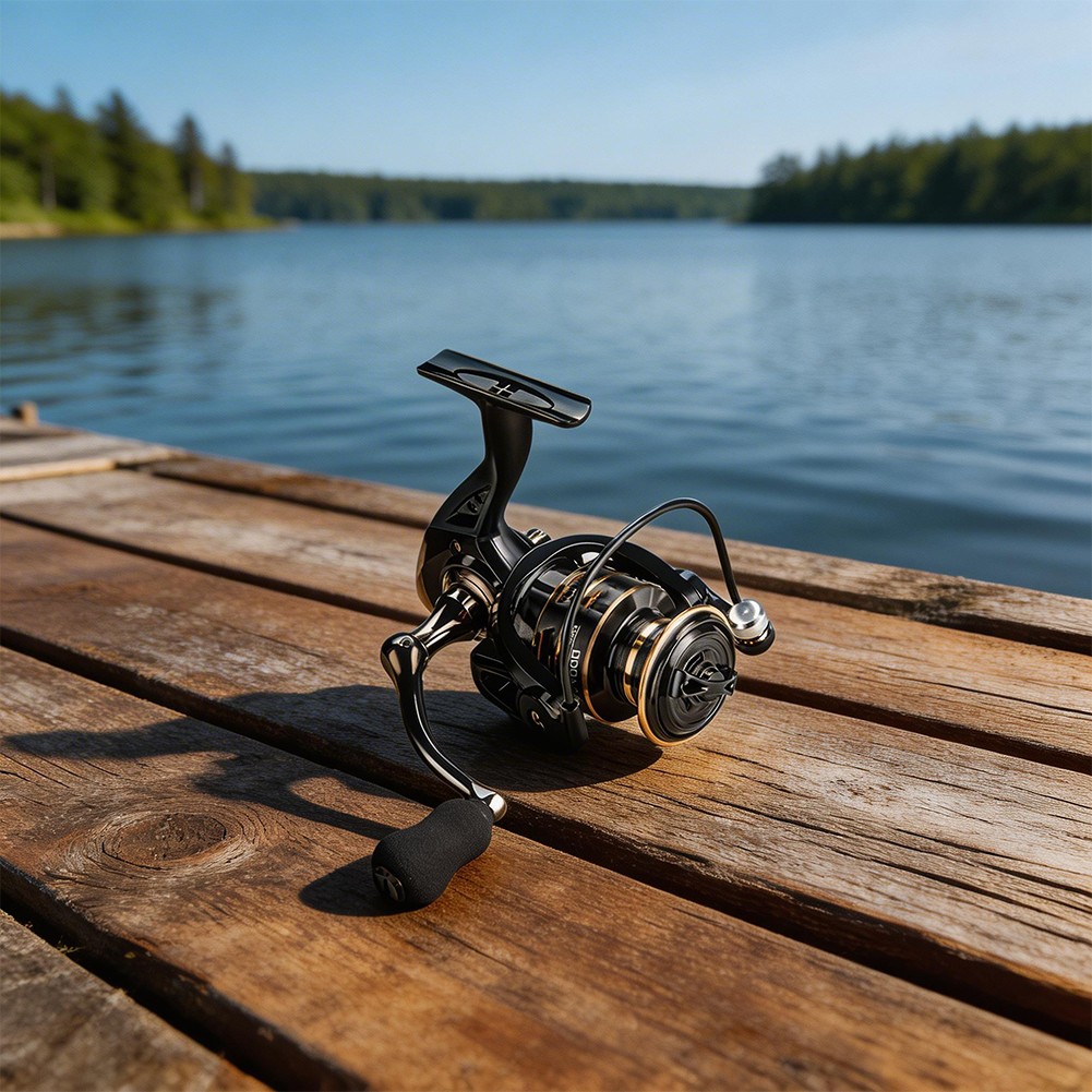 Fishing Reel 2000-7000 Size Range 5.2:1 Gear Ratio Hard Pulling Design
