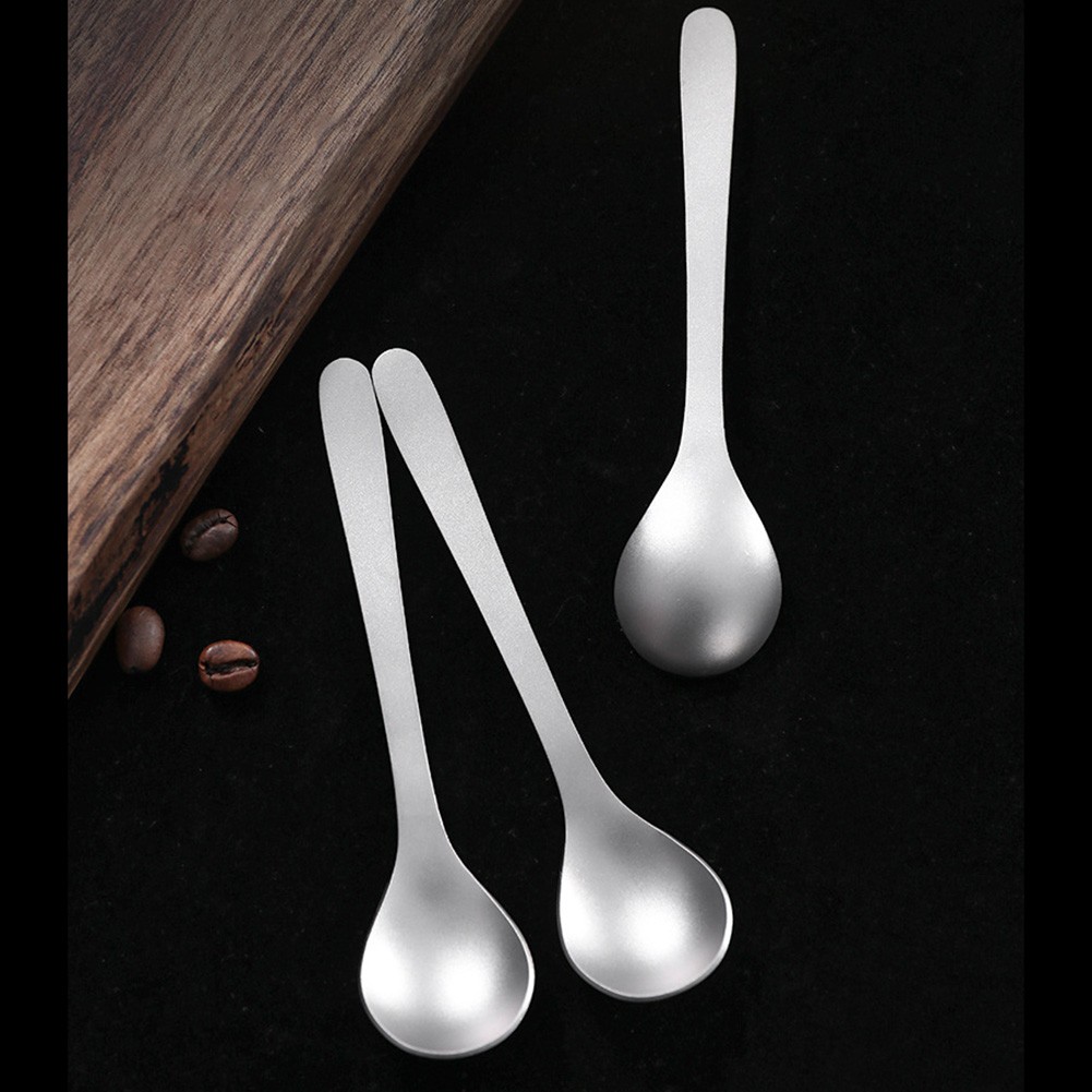 Titanium Teaspoon Espresso Spoon For Hiking For Camping Pure Titanium Ultralight