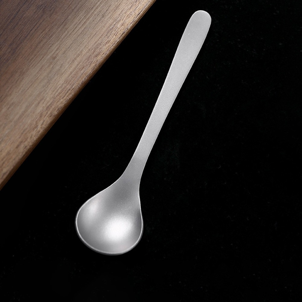 Titanium Teaspoon Espresso Spoon For Hiking For Camping Pure Titanium Ultralight
