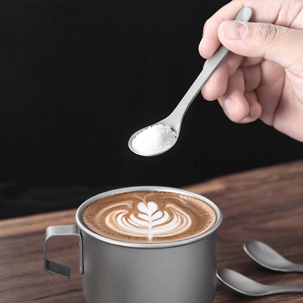 Titanium Teaspoon Espresso Spoon For Hiking For Camping Pure Titanium Ultralight