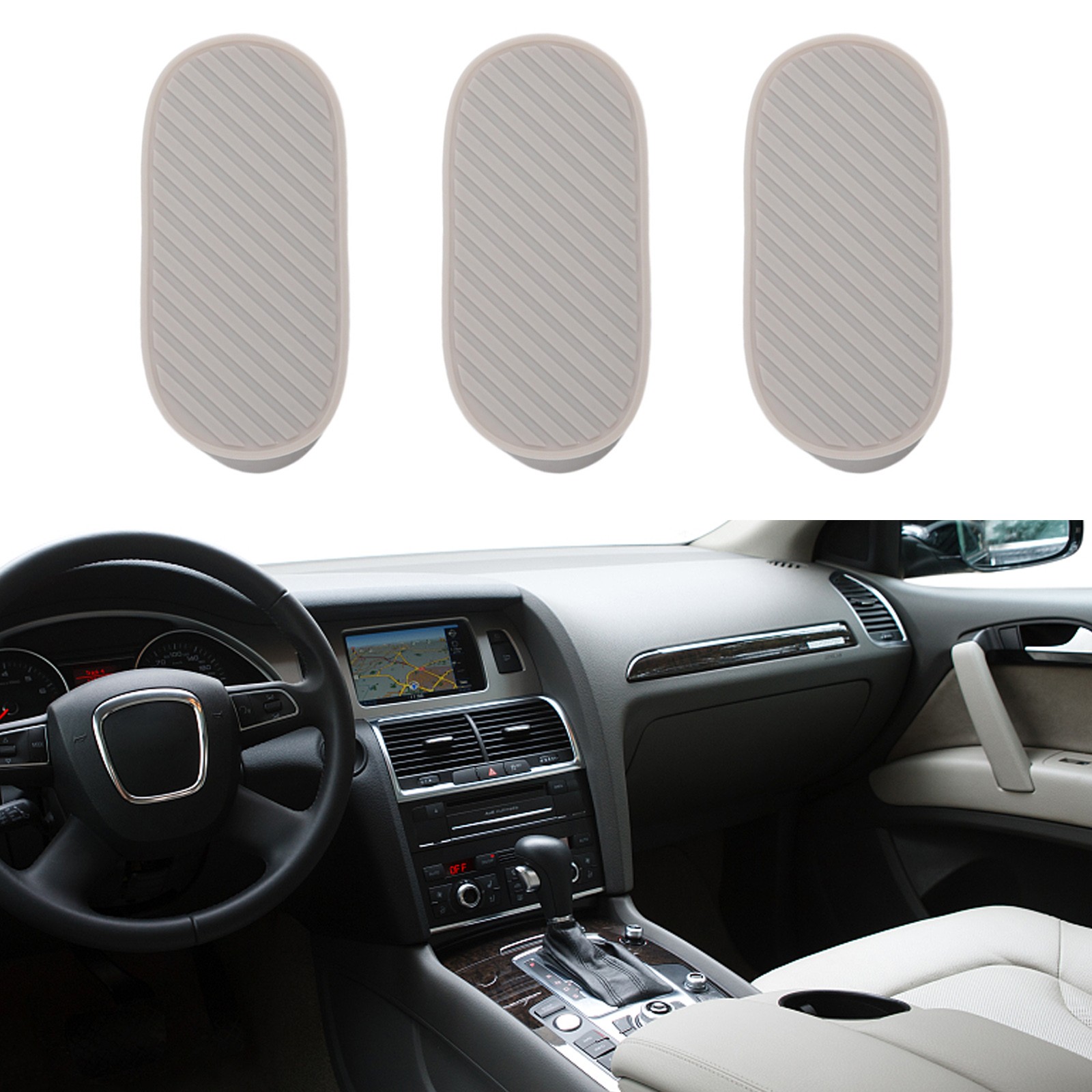For Leapmotor for B10 copilot dashboard silicone hole cover set interior trim 3