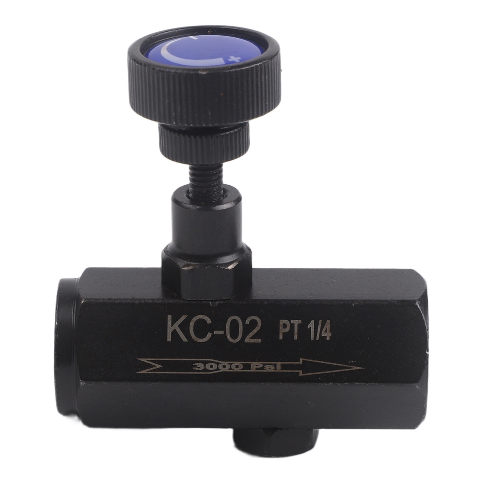 Carbon Steel One Way Throttle Valve 3000 PSI for Water Oil Applications