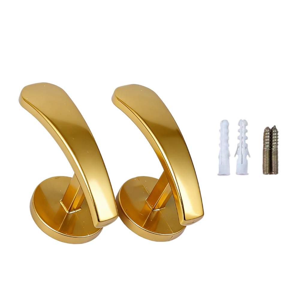 Zinc Alloy Curtain Tiebacks Wall Mounted for Kitchens Bedrooms Living Rooms