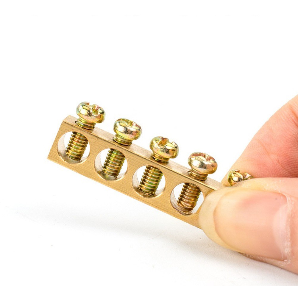 Wiring Terminal Copper Busbar Panel Grounding Optimized Grounding Design