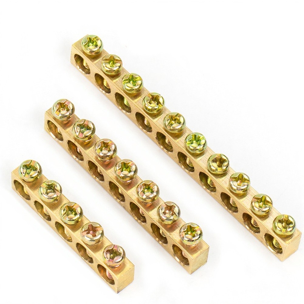 Wiring Terminal Copper Busbar Panel Grounding Optimized Grounding Design