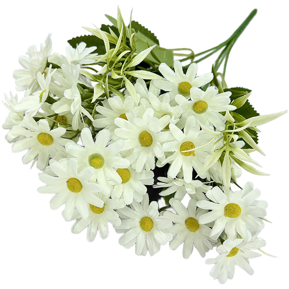 Silk Wild Chrysanthemum Faux Flowers 6 Branches 34cm for Event Styling