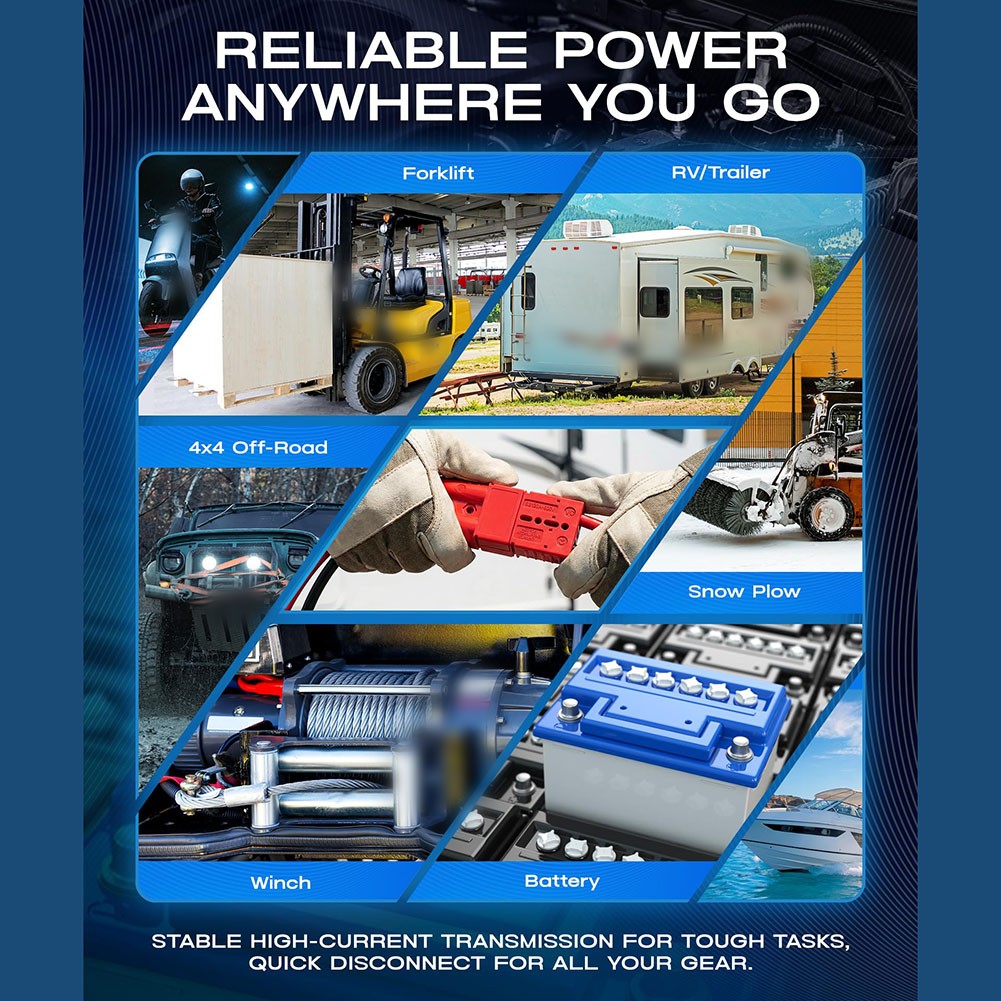 120A Connector Crimp Or Solder Terminals Silver-plated Copper Terminals