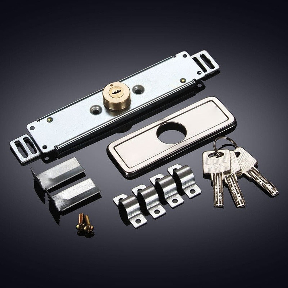 Cross Key Rolling Shutter Door Lock for For CRESCENT Style Doors 23.2×5.5×0.1cm