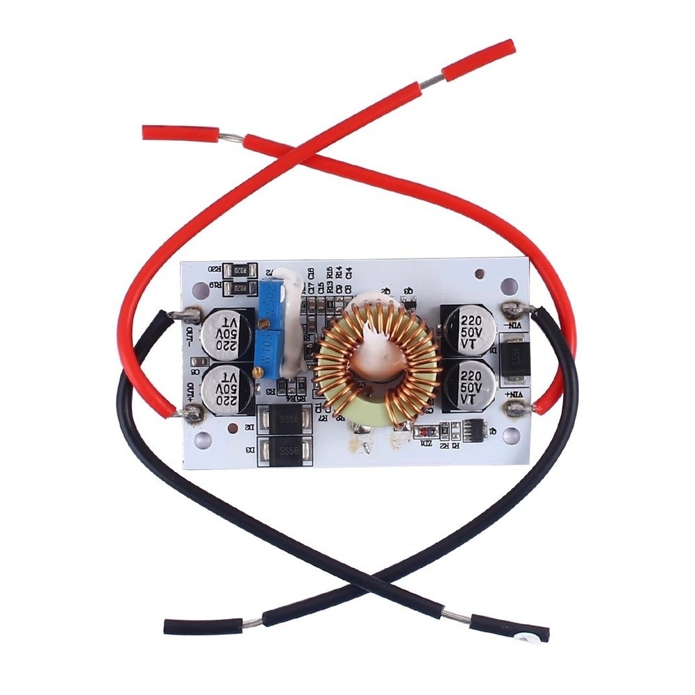 250W 600W DC-DC Boost Converter Aluminum PCB 10V-50V Adjustable Output