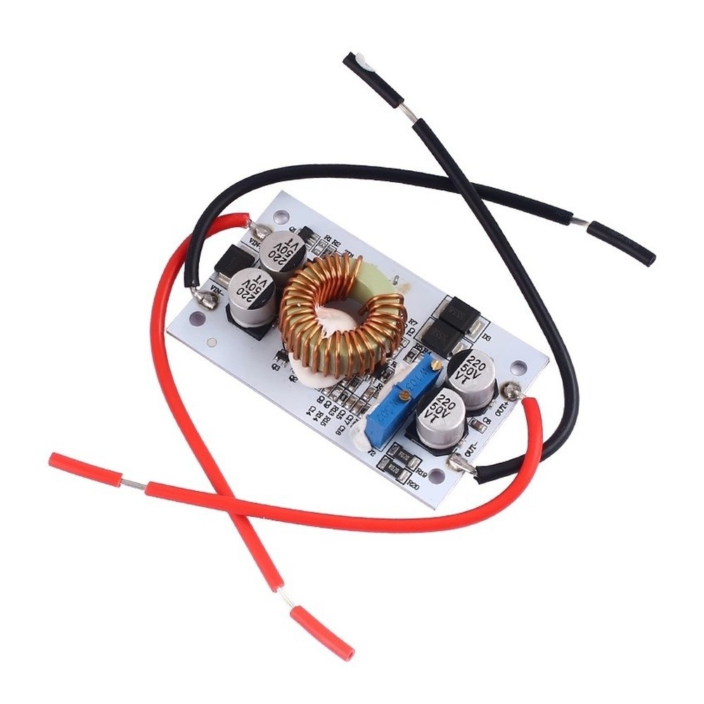 250W 600W DC-DC Boost Converter Aluminum PCB 10V-50V Adjustable Output