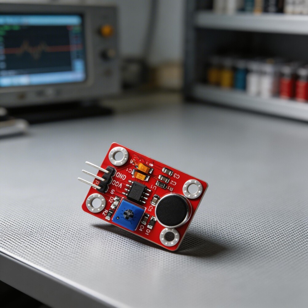 Audio Module Microphone Sensor Adjustable Amplification Onboard Potentiometer