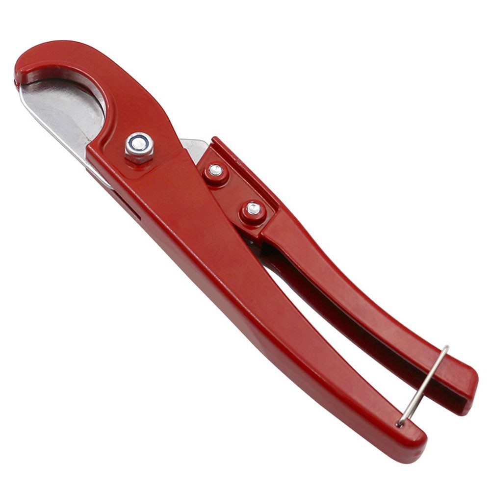 Plastic Tube Snips PVC PPR Pipe Cutter Replaceable Blades Tail Lock Design