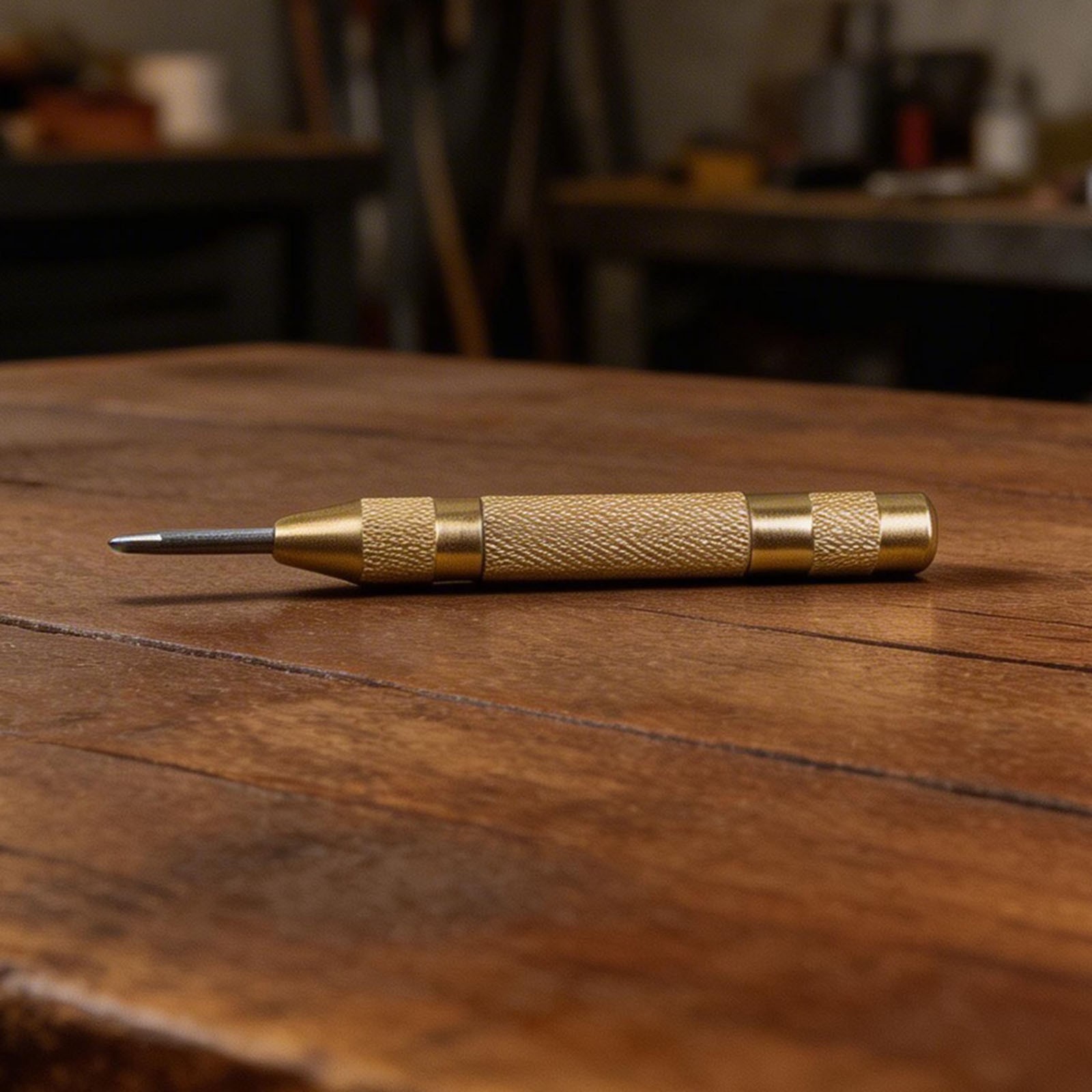 Compact Automatic Center Punch Tool for Metal Wood Plastic with Robust Design