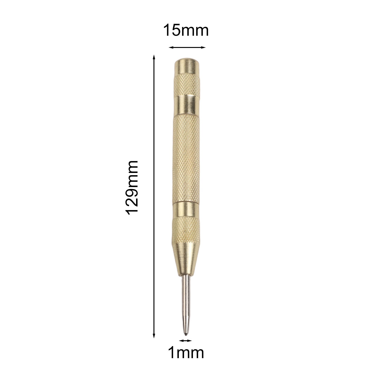 Compact Automatic Center Punch Tool for Metal Wood Plastic with Robust Design