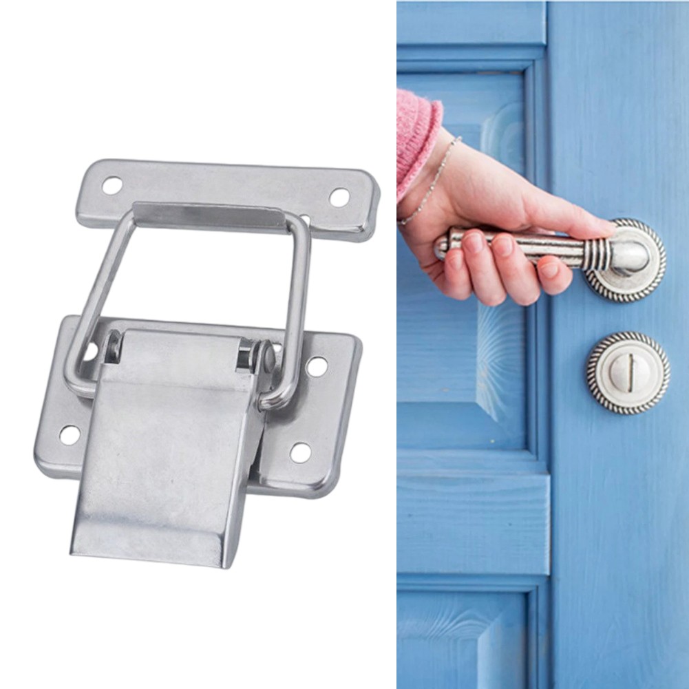 Marine Use Spring Latch Box Latch Compact Metal Buckle Spring Locking Mechanism