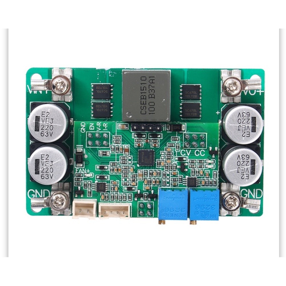 Einstellbares Step Down Up Gleichspannungsmodul 1100W 9V bis 58V In 2,5V bis 56V - Produktbild 3