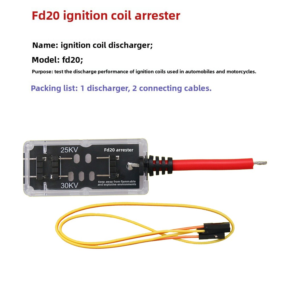 FD20 For Ignition Coil Discharger for Multi Brand Vehicle Compatibility